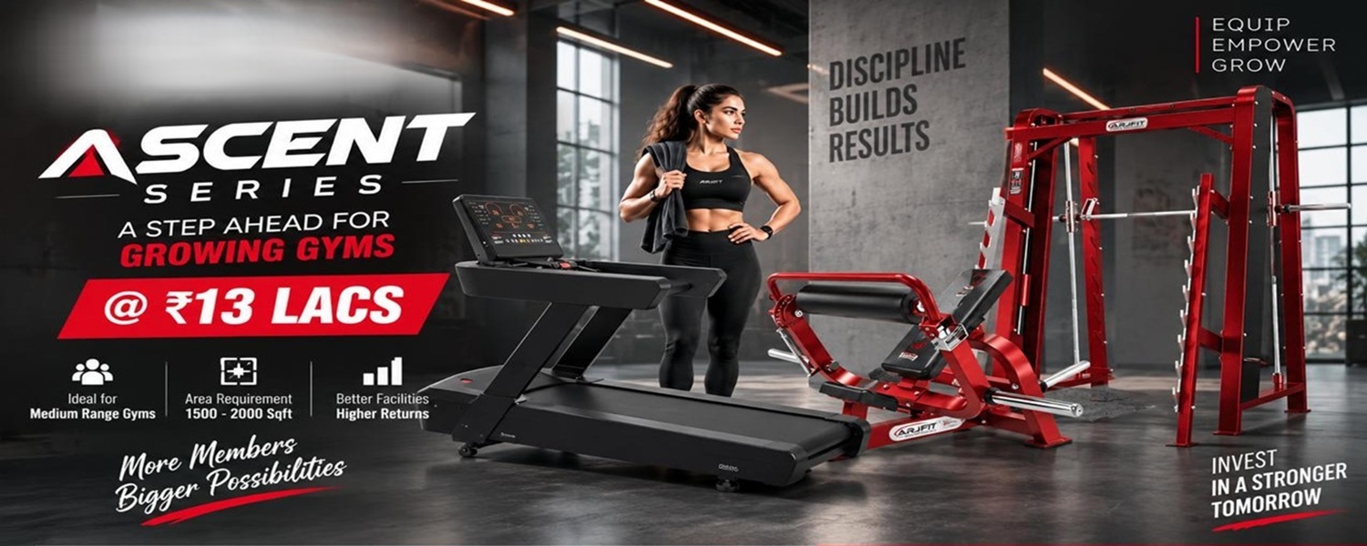 ARJFIT Ascent series gym setup