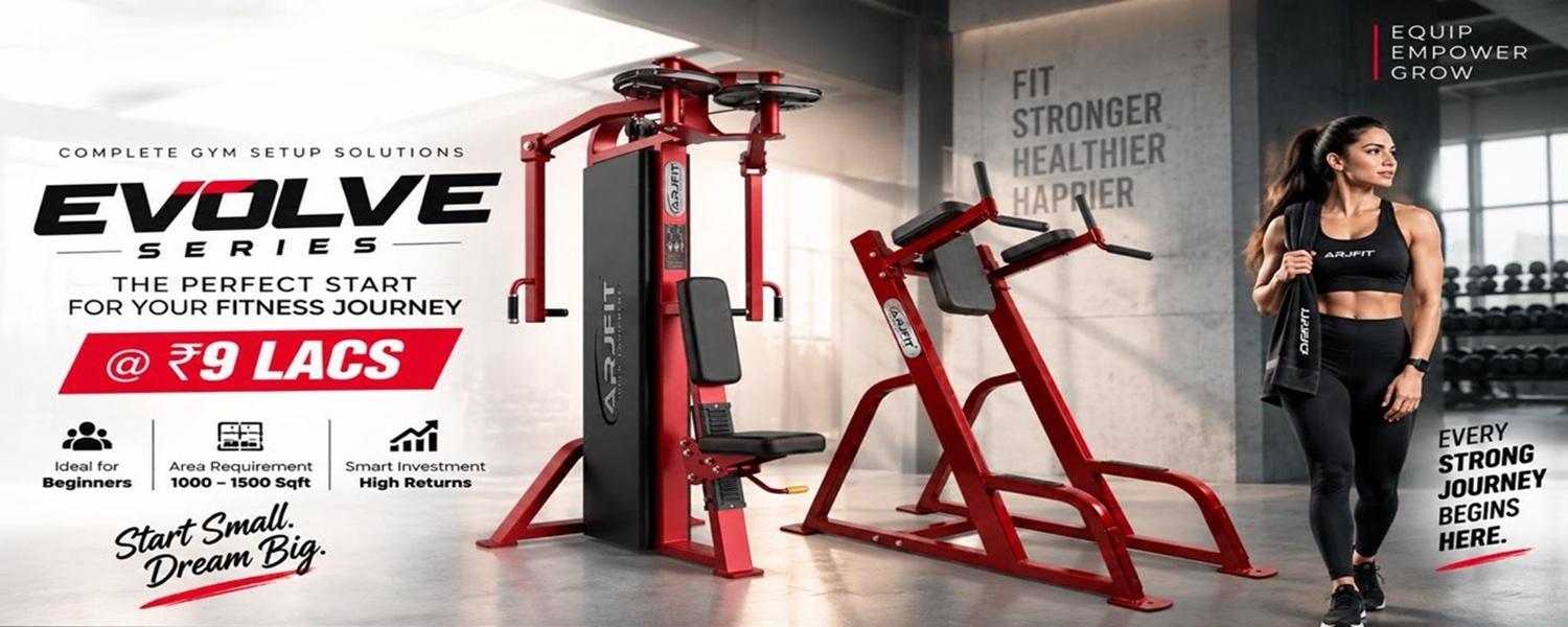 ARJFIT Evolve series gym setup