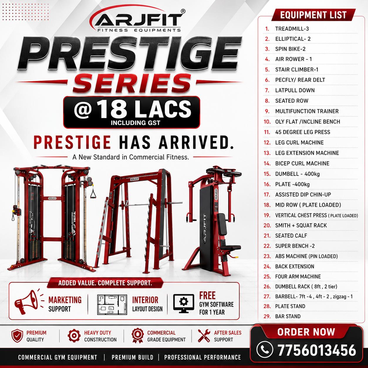Prestige Series plan detail